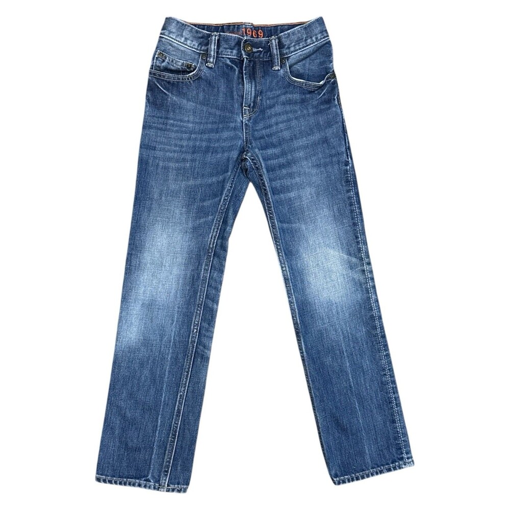 Gap‎ Kids 1969 Original Slim Jeans Boys Size 10 Slim Medium Wash Denim Pant